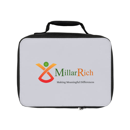 Insulated Lunch Bag, Light Grey